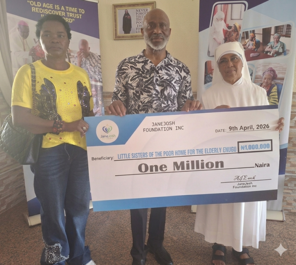 Donation Campaign to the Elderly Home in Nigeria